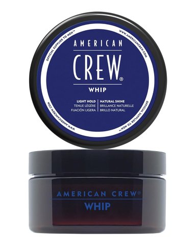 AMERICAN CREW  WHIP X 85 GR - CERA DE FIJACIÓN BAJA Y BRILLO NATURAL - 1