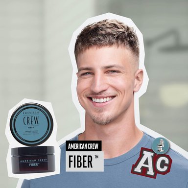 AMERICAN CREW  FIBER X 50 GR - CERA DE FIJACIÓN FUERTE SIN BRILLO - 2