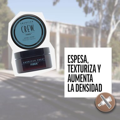 AMERICAN CREW  FIBER X 50 GR - CERA DE FIJACIÓN FUERTE SIN BRILLO - 5