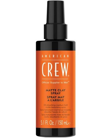 AMERICAN CREW MATTE CLAY SPRAY X 150 ML - SPRAY DE FIJACIÓN MEDIA/FUERTE Y EFECTO MATE - 1
