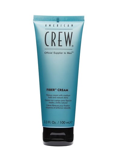 AMERICAN CREW  FIBER CREAM X 100 ML - CREMA FIJACIÓN MEDIA Y BRILLO NATURAL - 1