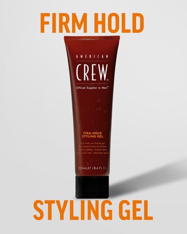 AMERICAN CREW  FIRM HOLD GEL X 250 ML - GEL FIJACIÓN FUERTE Y BRILLO ALTO - 2