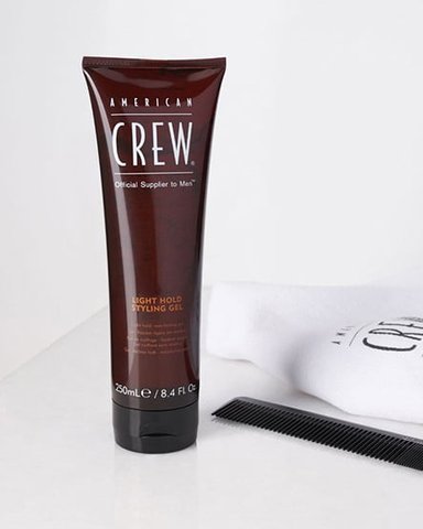 AMERICAN CREW LIGHT HOLD GEL X 250 ML - GEL FIJACIÓN SUAVE Y BRILLO ALTO - 2