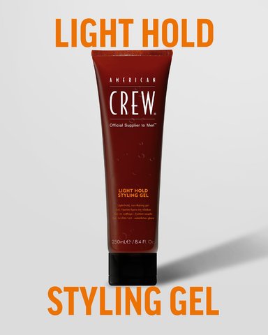 AMERICAN CREW LIGHT HOLD GEL X 250 ML - GEL FIJACIÓN SUAVE Y BRILLO ALTO - 4