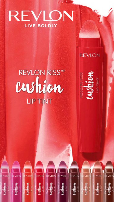 TINTA LABIOS REVLON KISS CUSHION LIP TINT PRETTY KISS 210 - 6