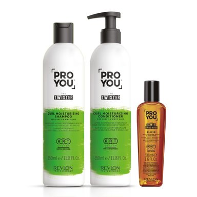 SET CABELLO ONDULADO 4 REVLON PROFESSIONAL PRO YOU THE TWISTER SH+CO+OI