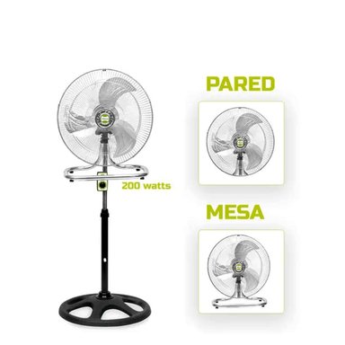 VENTILADOR BOSSKO BK8218VI-NG 200 WATTS 3 EN 1 18"