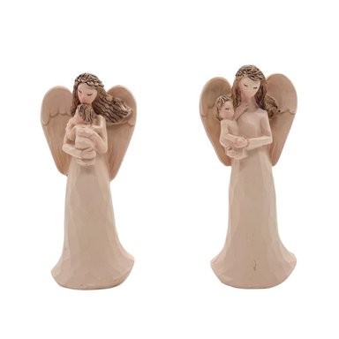 ANGEL CON BEBÉ SET DE 2  AC107 FLORIPA