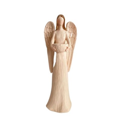 ANGEL CANDELABRO GRANDE 35CM  AC133 FLORIPA