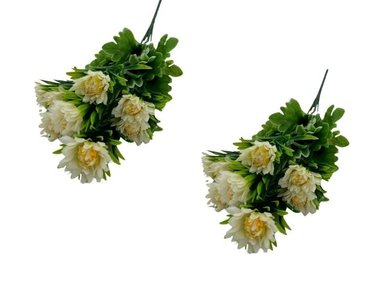 PACK 2 PLANTAS FLORIPA BG308006-BL VERDE BOUQUETS CRISANTEMO FOLLAJE