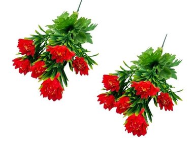 PACK 2 PLANTAS FLORIPA BG308006-RJ VERDE BOUQUETS CRISANTEMO FOLLAJE