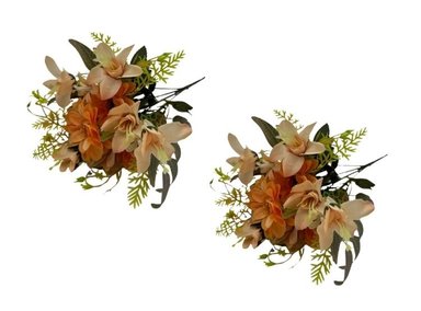 PACK 2 PLANTAS FLORIPA BG307034-NAR BOUQUETS MARGARITA LIRIO