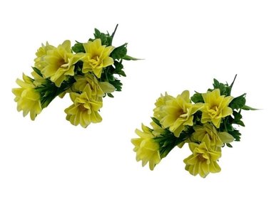 PACK 2 PLANTAS FLORIPA BG308005-AM VERDE BOUQUETS MARGARITA FOLLAJE