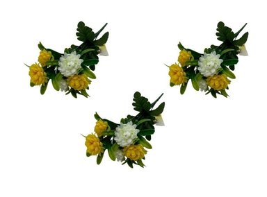PACK 3 PLANTAS FLORIPA BG305148-AM BOUQUETS CRISANTEMO