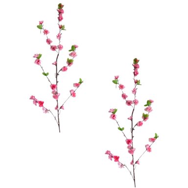 PACK DE 3 VARAS DE FLOR DE DURAZNO PINK BG231348PK FLORIPASTORE
