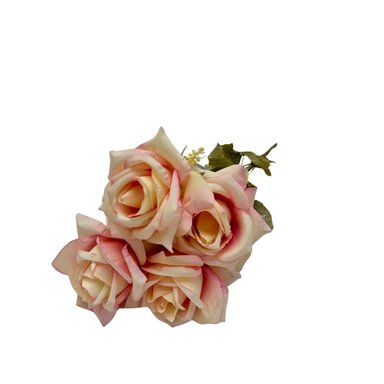 PACK 2 ACCESORIOS HOGAR FLORIPA BG305038-ME MELON BOUQUETS ROSAS DIAMANTE