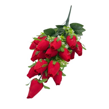 BOUQUET DE 18 BOTÓNES DE ROSAS BG 318006-RJ FLORIPASTORE