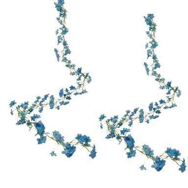 PACK DE 2 GUIRNALDAS DE FLOR BG 350001-AZ FLORIPASTORE