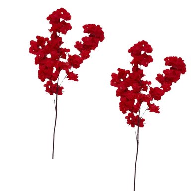SET DE 2 FLORES ARTIFICIALES COLGANTES DE 95CM 2396-RJ  FLORIPASTORE