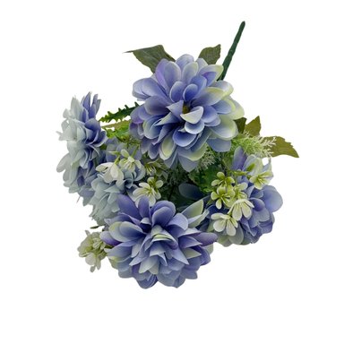 BOQUET DE CRISANTEMO DE 44CM BG409075V-AZ  FLORIPASTORE