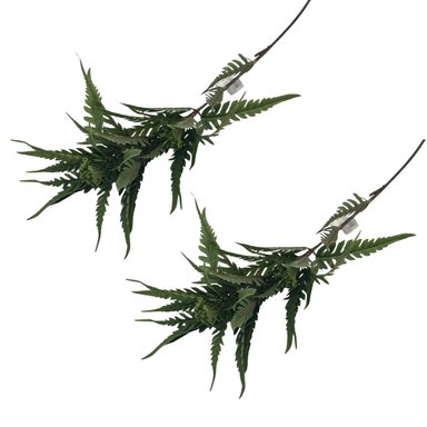 SET DE 2 VARAS DE HOJAS ARTIFICIALES DE 90CM 8501-VD  FLORIPASTORE