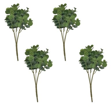 SET DE 4 BOUQUETS DE HOJAS DE EUCALIPTO DE 43CM 8505  FLORIPASTORE