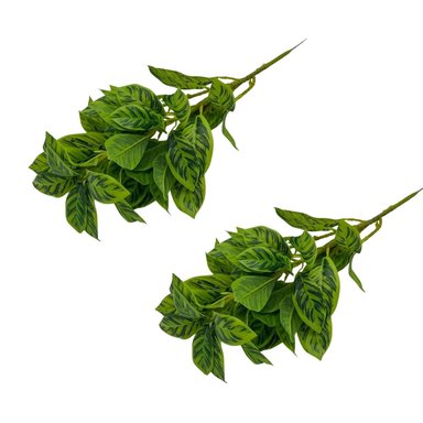 SET DE 2 BOUQUETS DE HOJAS ARTIFICIALES DE 80CM 8502-2  FLORIPASTORE