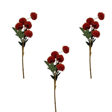 SET DE 3 VARAS DE FLOR DE AJO DE 52CM BG232588V-NAR  FLORIPASTORE