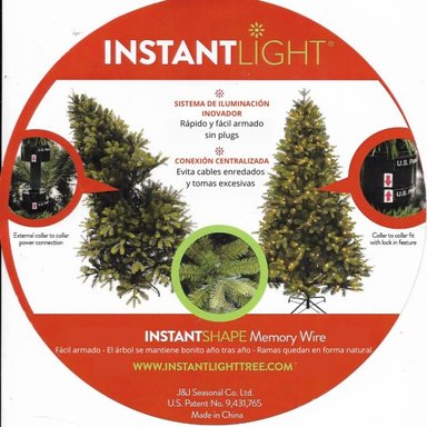 ÁRBOL DE NAVIDAD DE 210CM 1327 RAMAS Y1800 LUCES AMF210 FLORIPASTORE - 3