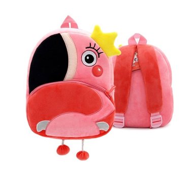 MOCHILA ZOO PEYITO PARA NIÑOS FLAMENCO