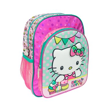 MOCHILA SCOOL HELLO KITTY ROSADO KIDS A4