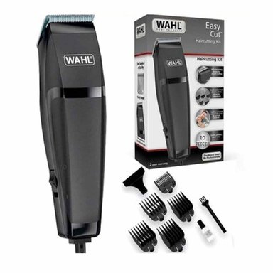 MAQUINA DE CORTAR CABELLO WAHL EASY CUT 10 PZAS NEGRO