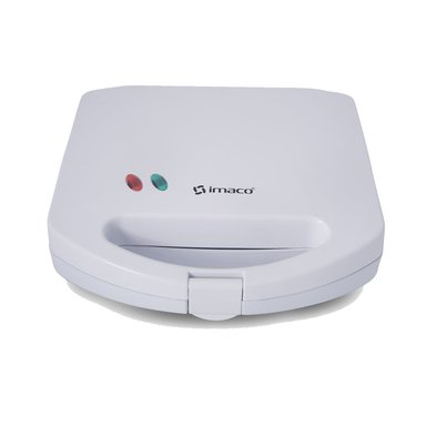 SANDWICHERA IMACO IST101 ANTIADHERENTE 750W COLOR BLANCO