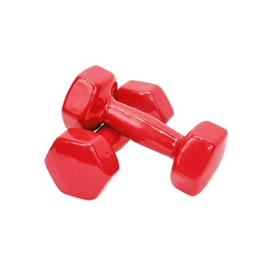 MANCUERNAS DE 3KG VINIL ROJO X 2 UND