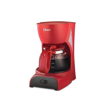 CAFETERA OSTER DE 4 TAZAS ROJO BVSTDCDR5R - 1
