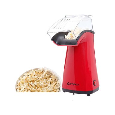 MÁQUINA POPCORN IMACO PO120R HACER MAKER COLOR ROJO