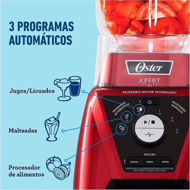 LICUADORA OSTER BLST3B RPG 2L XPERT + VASO BLEND N GO - 3