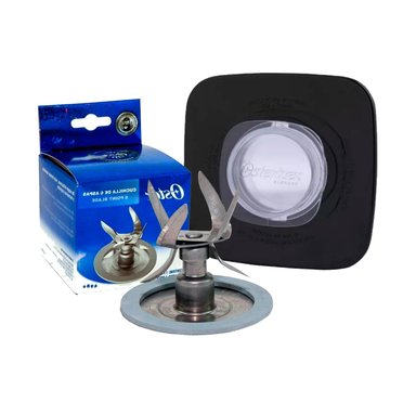 CUCHILLA OSTER ACCESORIO 6 ASPAS + TAPA LICUADORA CLÁSICO 4980-4903 ACERO INOXIDABLE