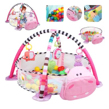 GIMNASIO IDEAL CIRCULAR CON PELOTAS HIPOPÓTAMO