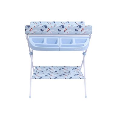 BAÑERA CAMBIADOR EBABY 830-1 AZUL MAXI - 4