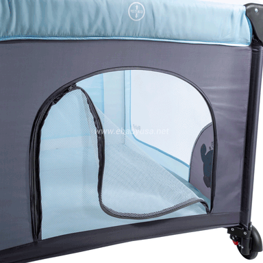 CUNA CORRAL EBABY EB727-2 METAL CELESTE HAPPY DREAM - 5