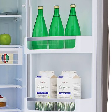 REFRIGERADORA ELECTROLUX TOP FREEZER FROST ERDM26F2HPS 211LT GRIS - 4