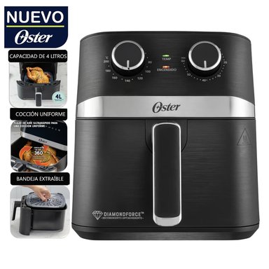 FREIDORA DE AIRE OSTER CKSTAF401MDF 4L MANUAL DIAMONDFORCE