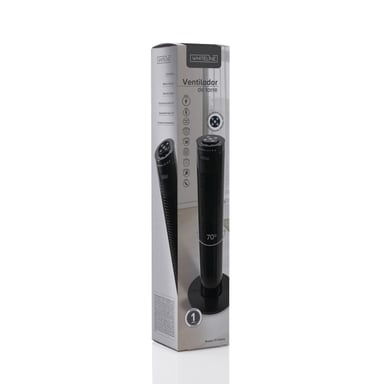 VENTILADOR DE TORRE WHITELINE SILENCIOSO 3 VELOCIDADES 45 WATTS - 5
