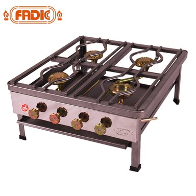 COCINA DE MESA SEMI INDUSTRIAL FADIC 4 HORNILLAS N°3 FSI04-01 - 2
