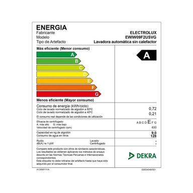 LAVADORA ELECTROLUX CARGA SUPERIOR 9KG PREMIUM CARE GRIS EWIW09F2USVG - 2