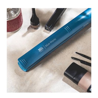 PLANCHA ALISADOR GAMA 3D BLUE TITANIO BECHS0000002426 AZUL - 5