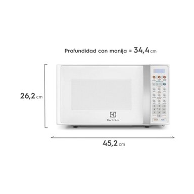 HORNO MICROONDAS 17L BLANCO ELECTROLUX EMDO17S2GSRUW - 3
