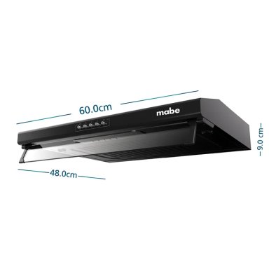 CAMPANA EXTRACTORA MABE CMU6020PB0 60 CM - 4