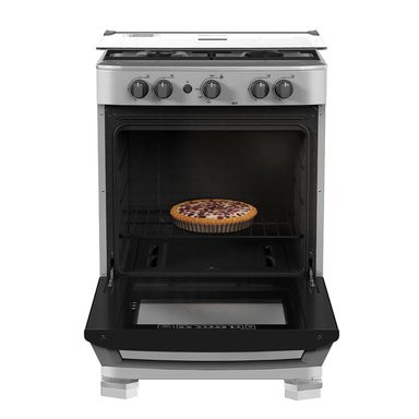 COCINA DE PISO A GAS 60CM SILVER MABE CMP6010FG1 - 3